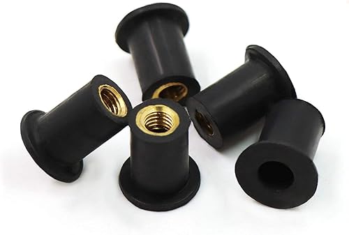 Miniatura 15 de Worldmotop - Kit de tornillos de carenado universal compatible con Yamaha, Honda, Kawasaki, Suzuki, BMW, kit de pernos métricos y tuercas (verde)