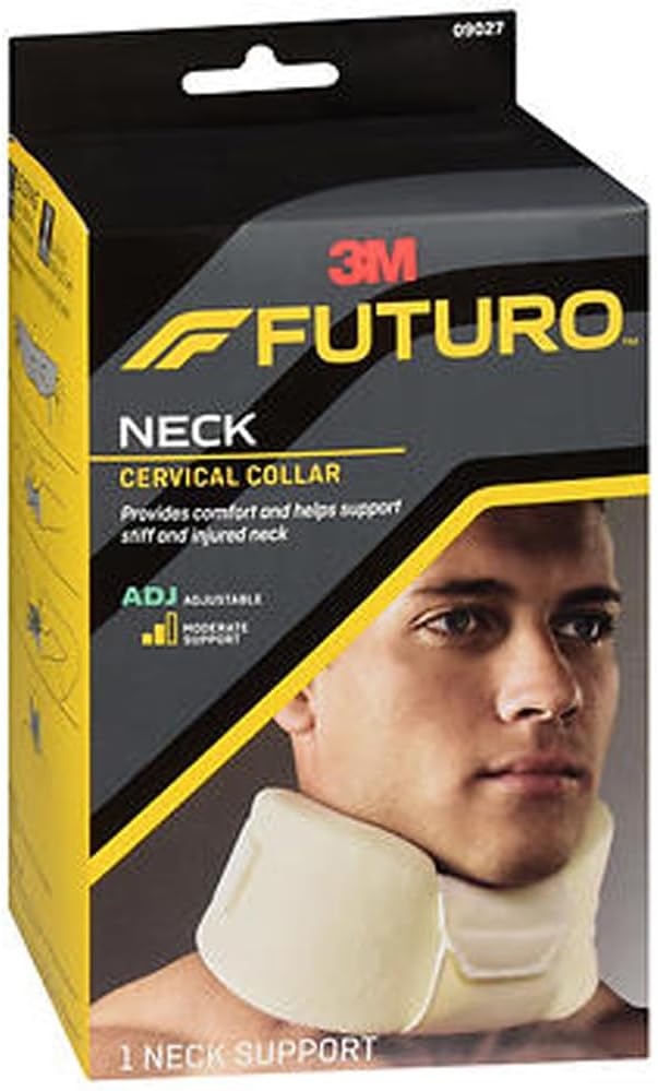 Futuro Futuro Soft Cervical Collar Neck Adjust to Fit Moderate Support, Each (Pack of 2)