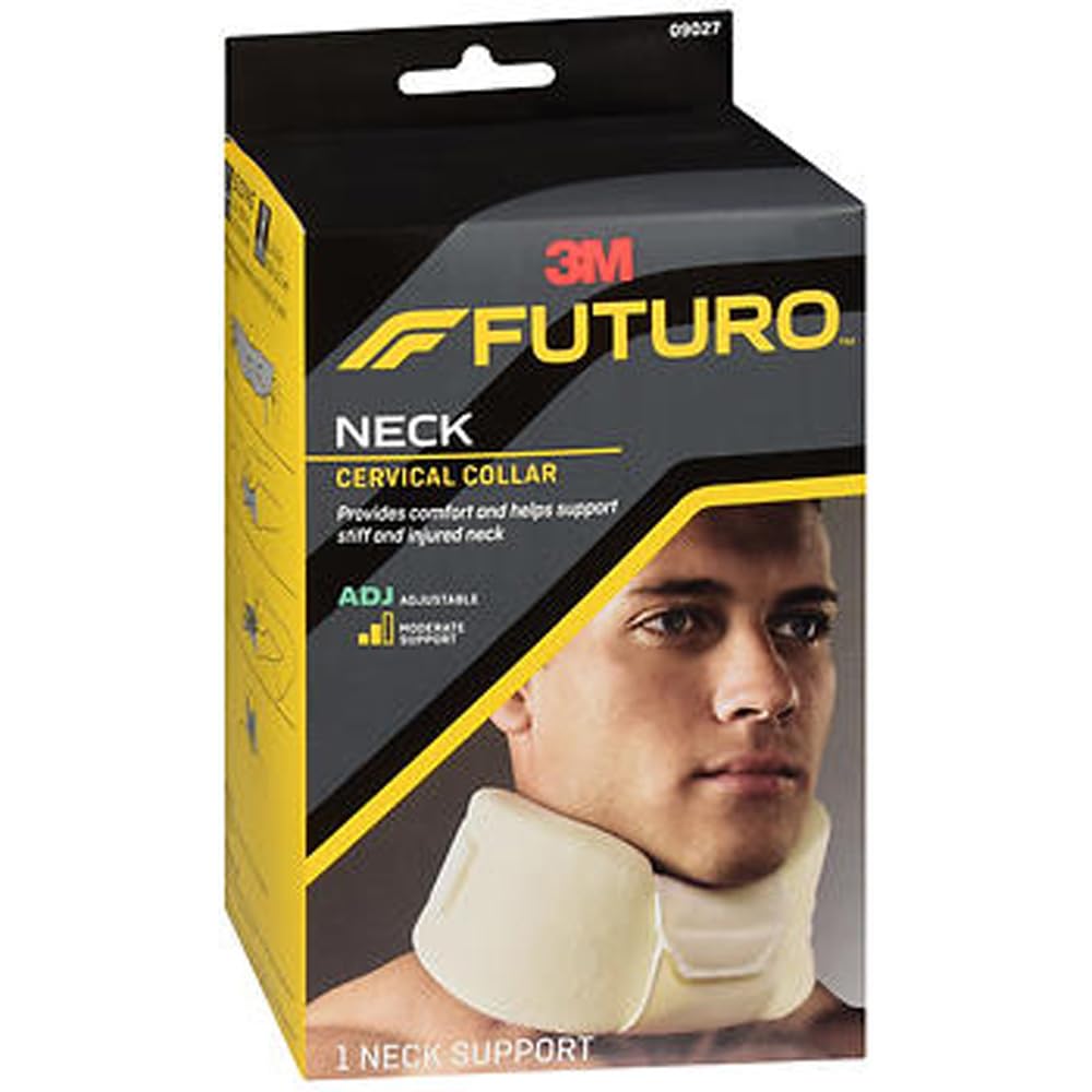 Futuro Soft Cervical Collar Neck Adjust To Fit Moderate Support, each (Pack of 2)