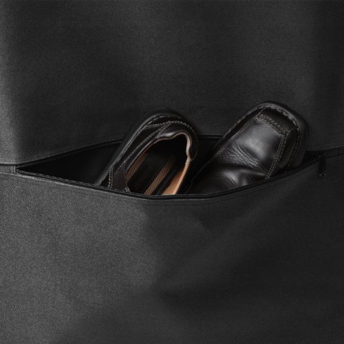 Wallybags Extra Capacity Travel Garment Bag With Pockets, Black, 45-Inch #TOP3
