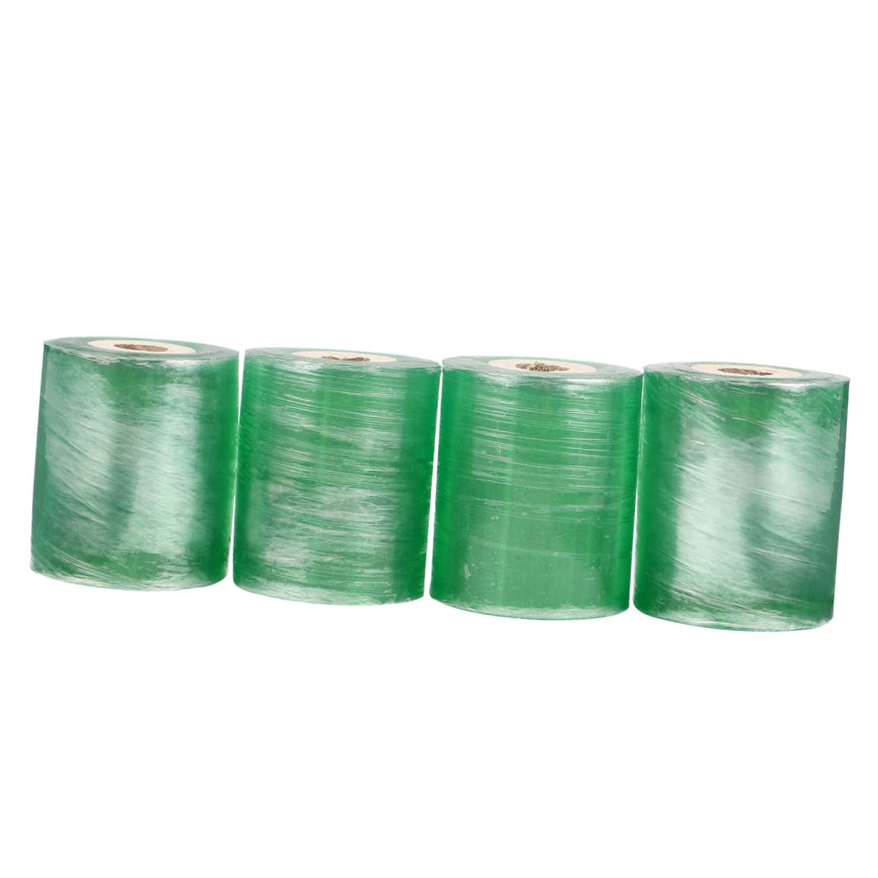 Happyyami 4 Rollen 3cm PVC Veredelungsband Selbstklebend Grün für Pflanzen