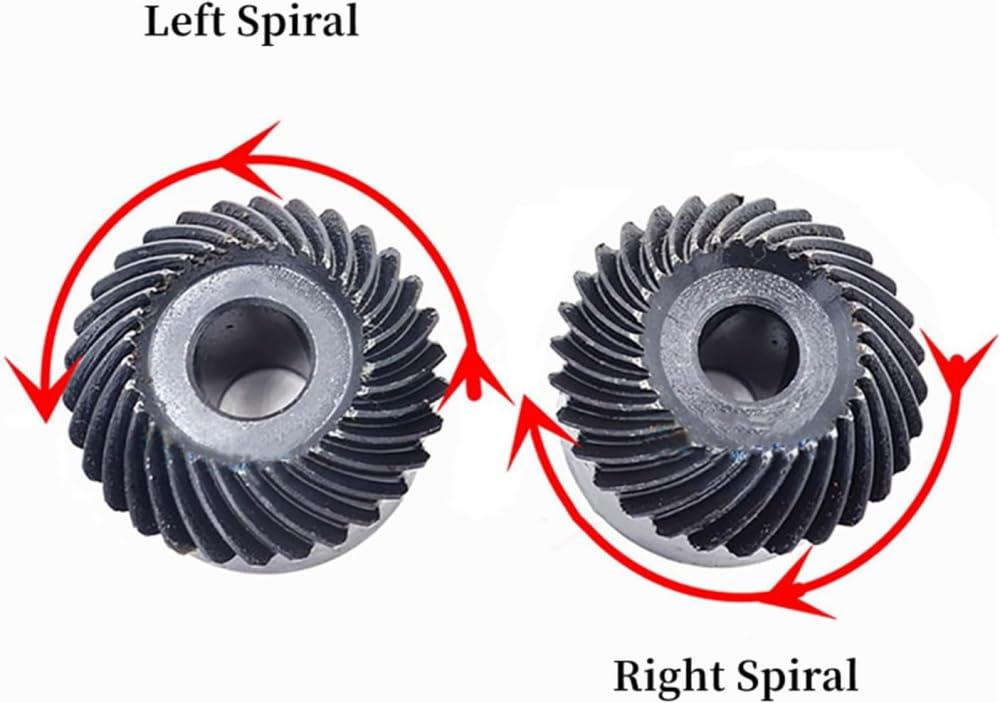 Zahnrad-Spiral-Kegelradgetriebe, 2,5-Modul-Spiral-Kegelradgetriebe, 20/25/30 Zähne, Kegelradgetriebe, 2,5 m, Stahl, links/rechts, Spiralgetriebeteile, Getriebe
