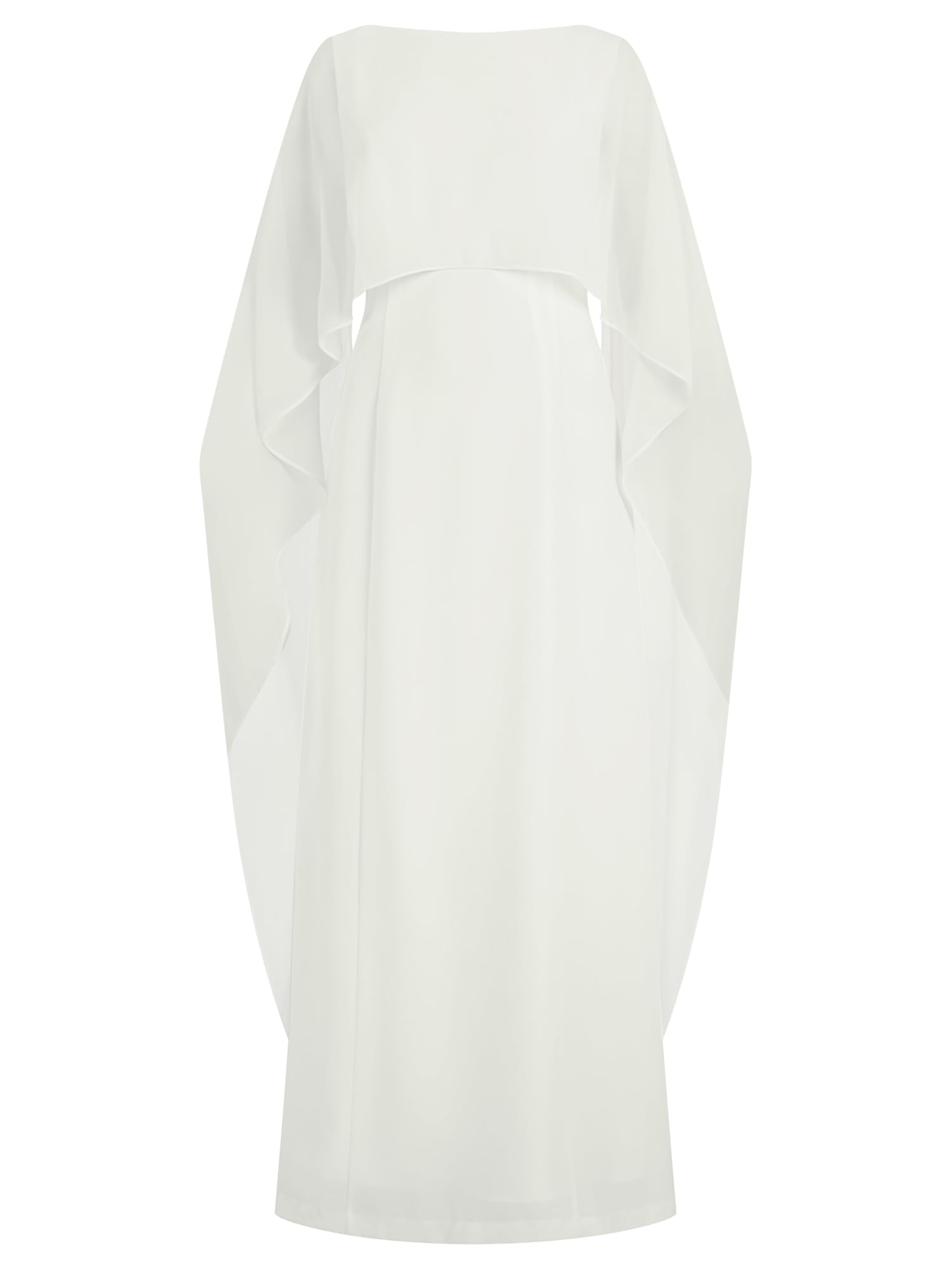 APART Fashion Damen Kleid mit Cape Kleid mit Cape (1er Pack)