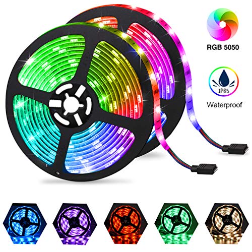 LED Light Strip 32.8ft, Color Changing RGB LED Strip Lights with 44 Key