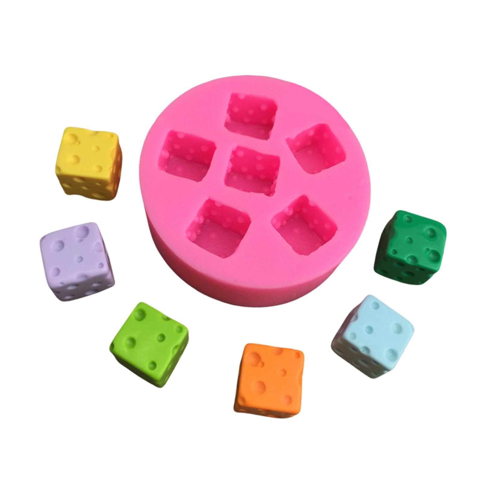 Buxuaaaa Multifuntional Baking Various Shape Dessert Molds Cake Baking Tool Perfect for Hand-Making Dessert Candy Silicone Cake