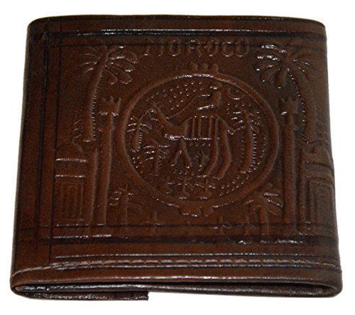 Treasures Of Morocco Moroccan Handmade Wallet Credit Card Leather Coin Change Pocket Small