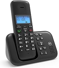 3960 Cordless Landline House Phone with Nuisance Call Blocker, Digital Answer Machine, Single Handset Pack