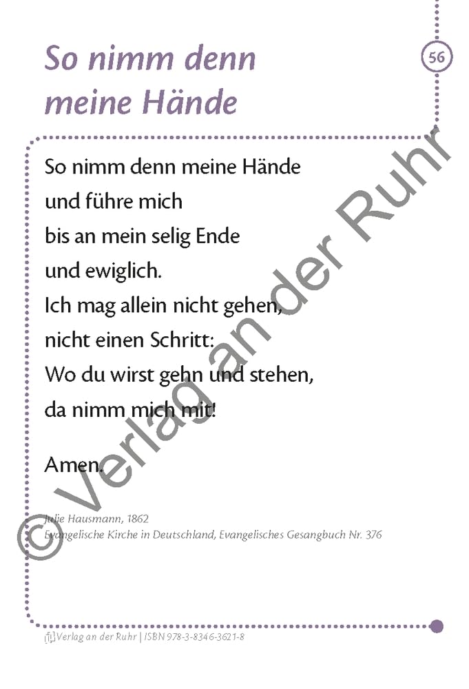 ""Gottes Liebe wärme dich ..."" - Gebetskarten für Senioren: Zum Einsatz in Alltag, Pflege und Betreuung