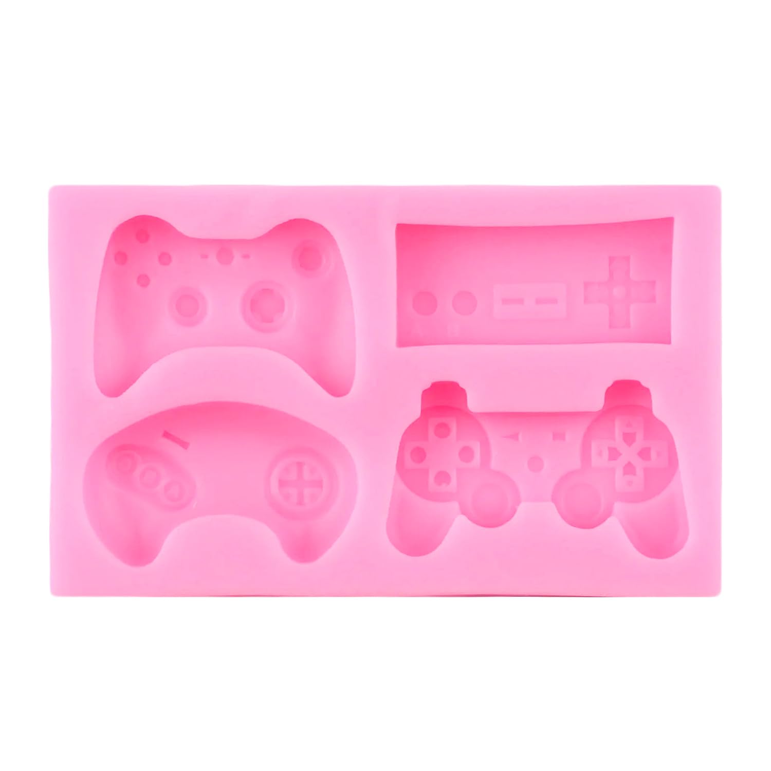Moules Silicone Sport RFGHAC - 4 Formes Manette, Basketball, Baseball, Rugby Pour Chocolat