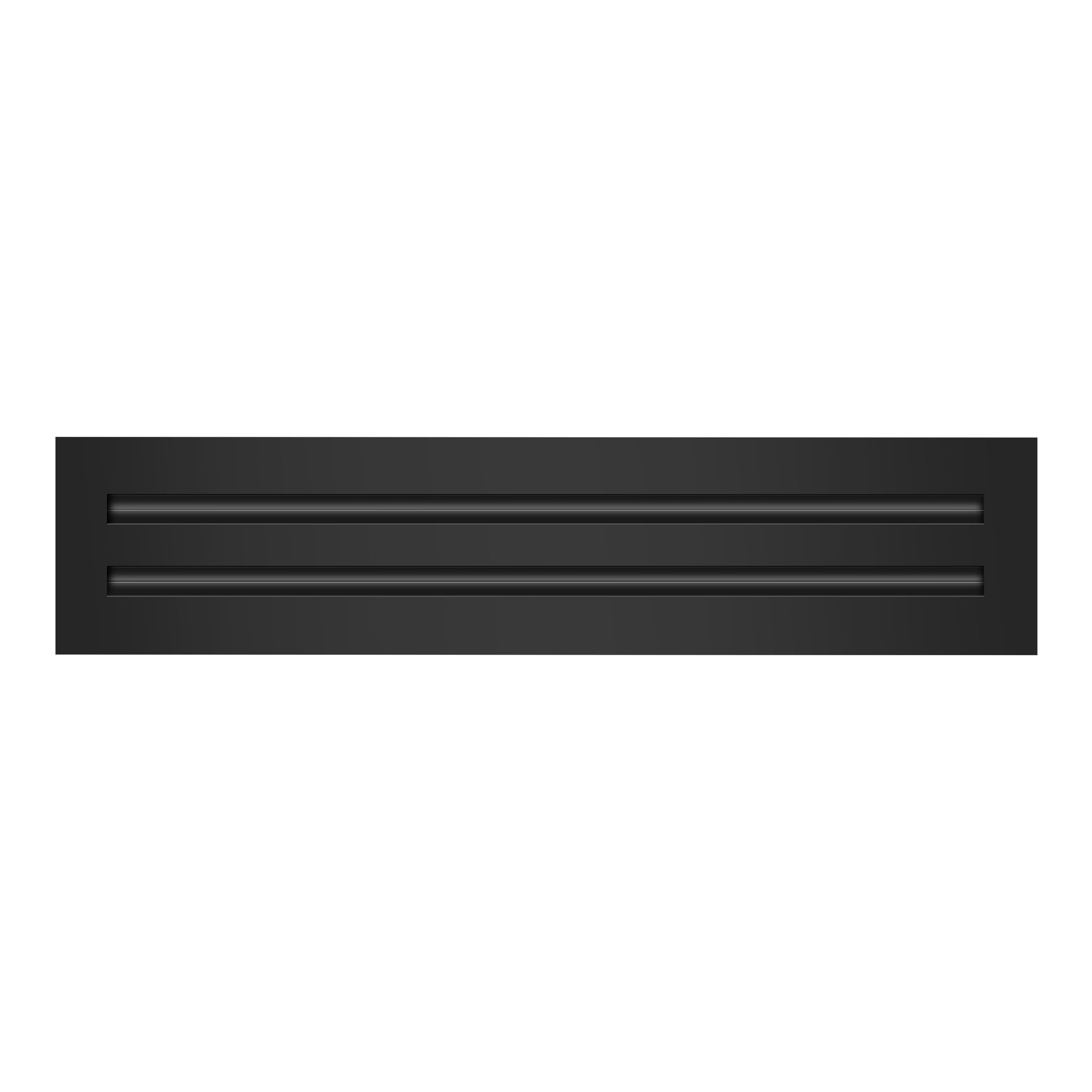 Moderne Lüftungsabdeckung – Weiß, Linearschlitz-Design, 45,7x25,4 Cm, Aus Aluminium