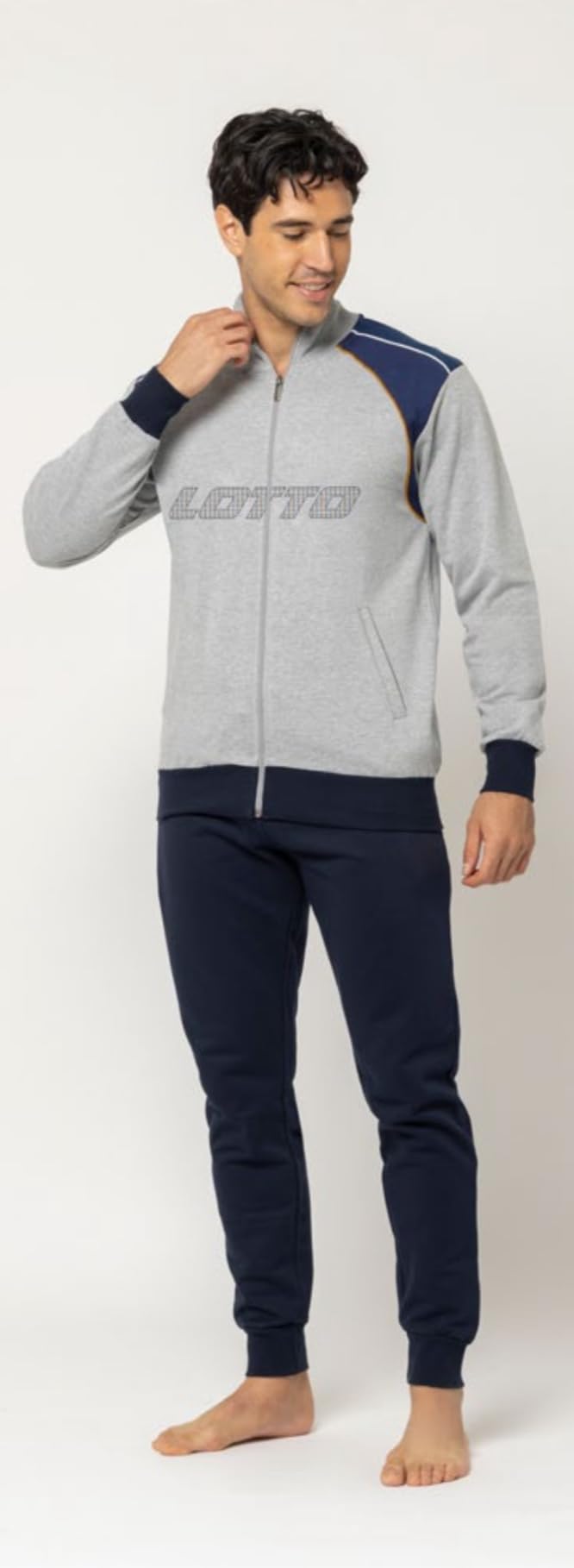 Lotto - Chándal de felpa perchada para hombre y niño (varios modelos), chándal deportivo de algodón afelpado
