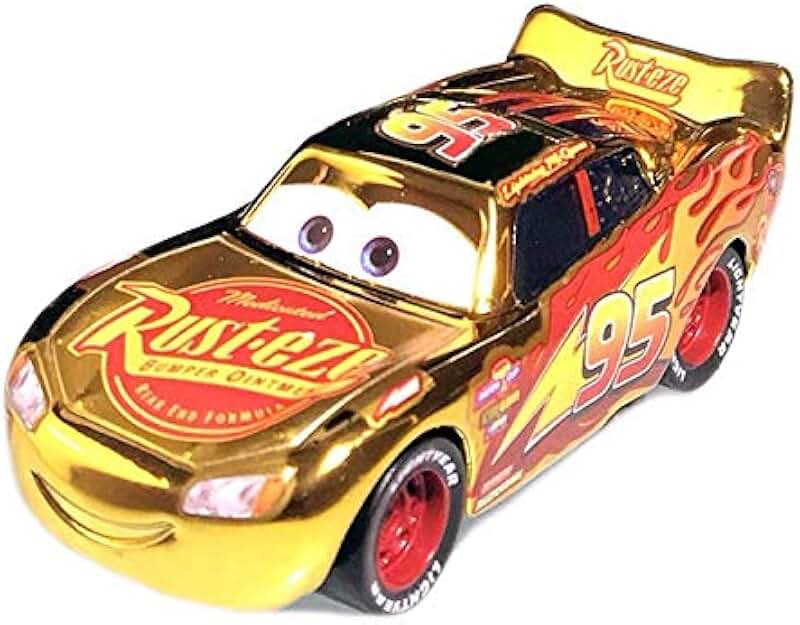 golden lightning mcqueen