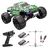 Jetwood 1/16 Fast Remote Control Car for Adults, Electric 4WD RTR RC Cars, High Speed RC Truck Gifts for Boys, Max 38 kph Offroad RC, JC16W with 2 Batteries