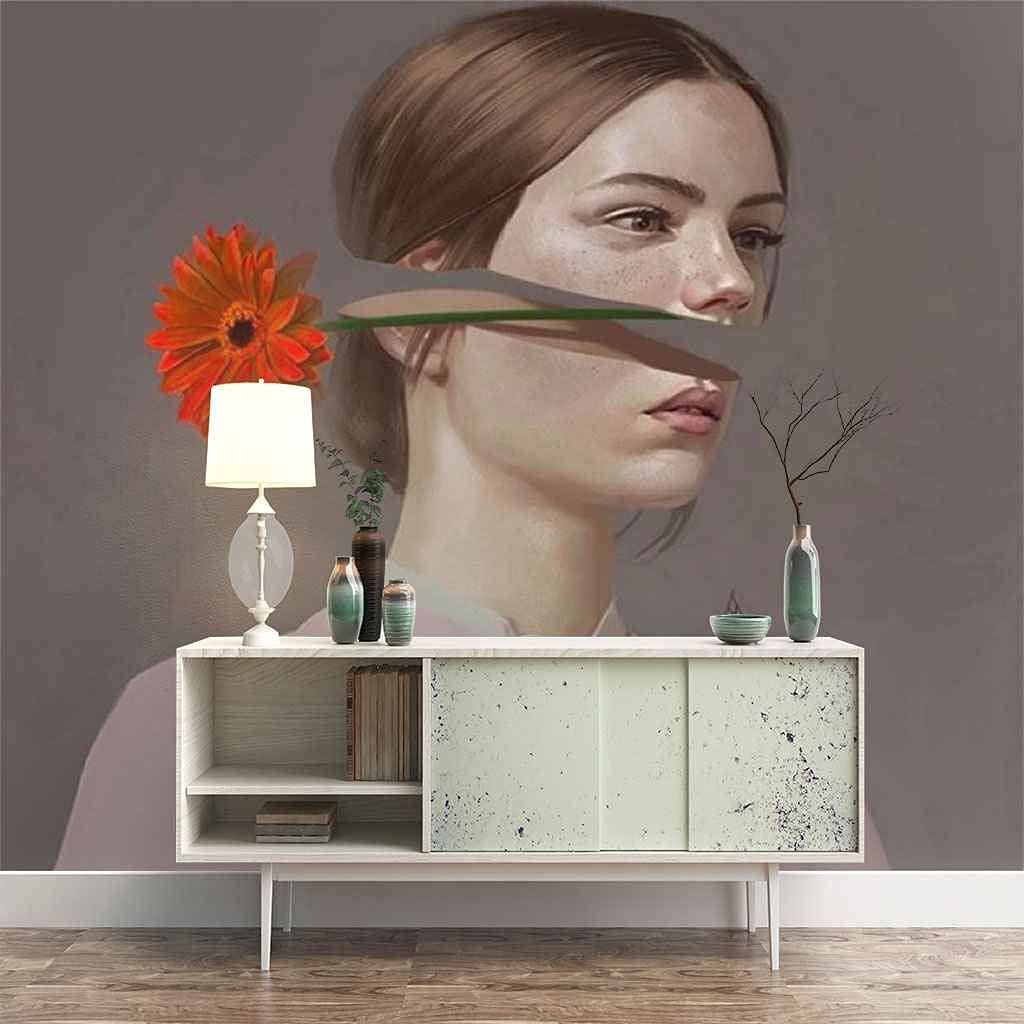 Papier peint DIY autocollant 150x105 cm effet 3D pour une pose murale facile