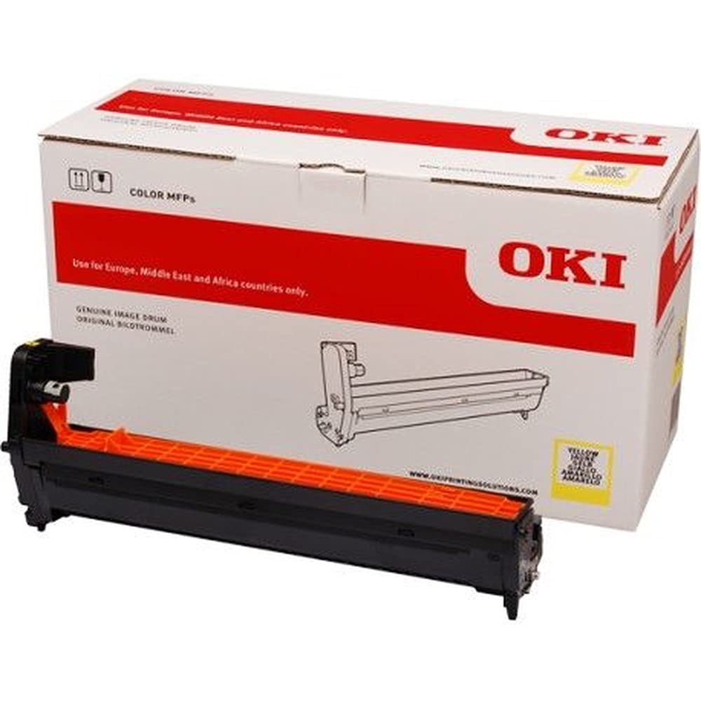 ECOPRO - Tamburo Originale per le stampanti OKI C532 C542 MC563 MC573 - Giallo - da 30.000 Pagine A4 - Cod 46484105