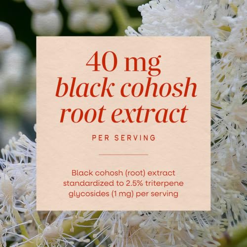 Nature's Way Black Cohosh, Menopause Support Supplement for Women*, 120 ct - image 4