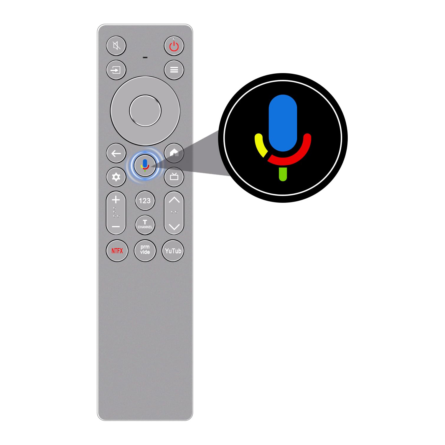 Telecomando vocale RC933A-FMB1 G0401-000322 RC933A FMB1 adatto per TCL
