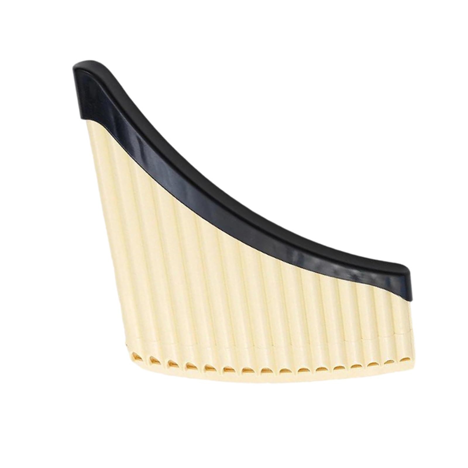 Fletnia Pana Bambusowy Flet Pana 18 Piszczałek Tonacja C Instrument Dla Początkujących Profesjonalny Specjalny Łatwy Do Nauki(16 beige curved)