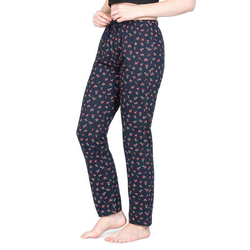 Image of Real Basics Women's Cotton Printed Pyjama Pack of 1