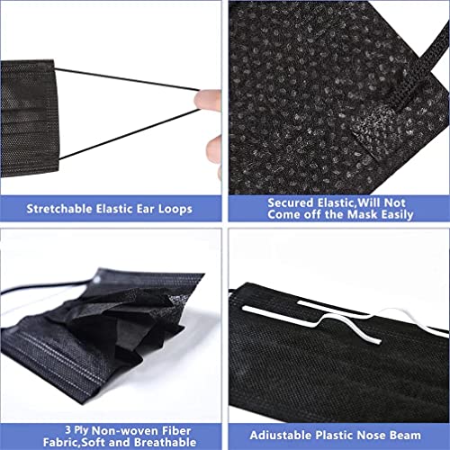 Image of Surgical Mask for Men & Women | Certified by ISO & CE to Protect Mouth Droplets Dust and Pollution| Combo 100| 200| 50 Pcs With 1 Adjustable Extender Starps