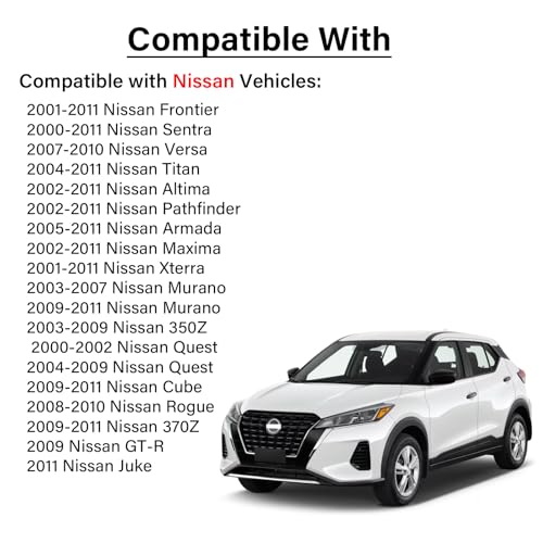 Image of Gas Cap, Fuel Tank Cap Fit for Nissan Frontier 2001-2011 Sentra 2000-2011 Altima Armada Xterra Maxima Pathfinder 370Z Quest Versa Titan, Replaces 10838 11838