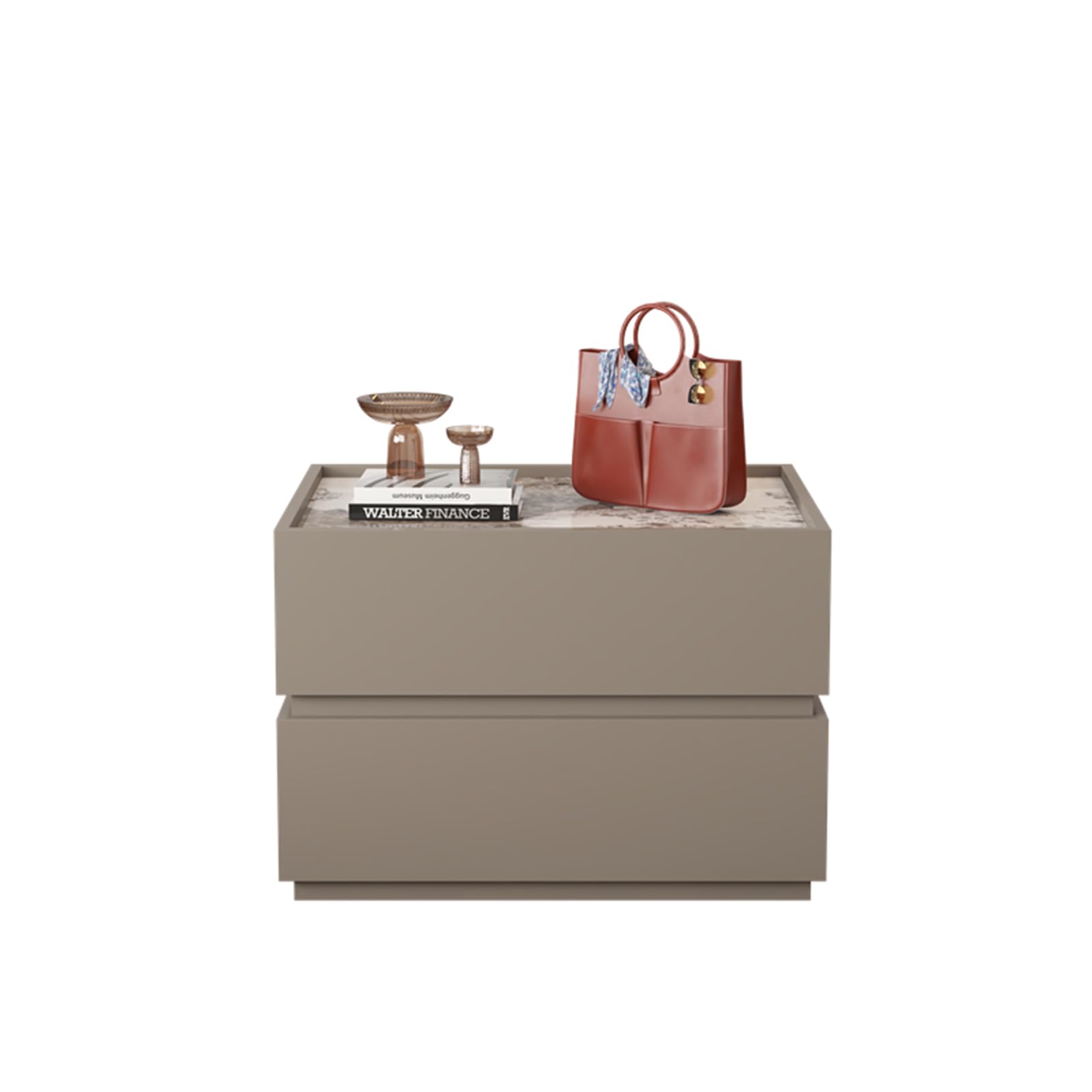 KoliynSolid Wood Bedside Cabinet, Bedroom Small Cabinet, Storage Cabinet, Bedside Storage Cabinet