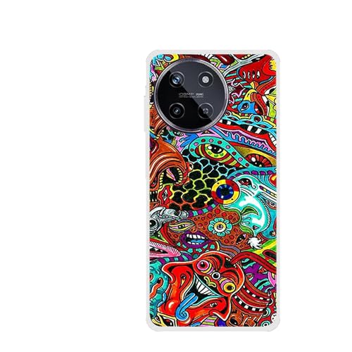 Lucyliy Realme 11 4G�P�[�X�ATPU�V���R�� Realme 11 4G�t�H���P�[�XJd-29�Ή�