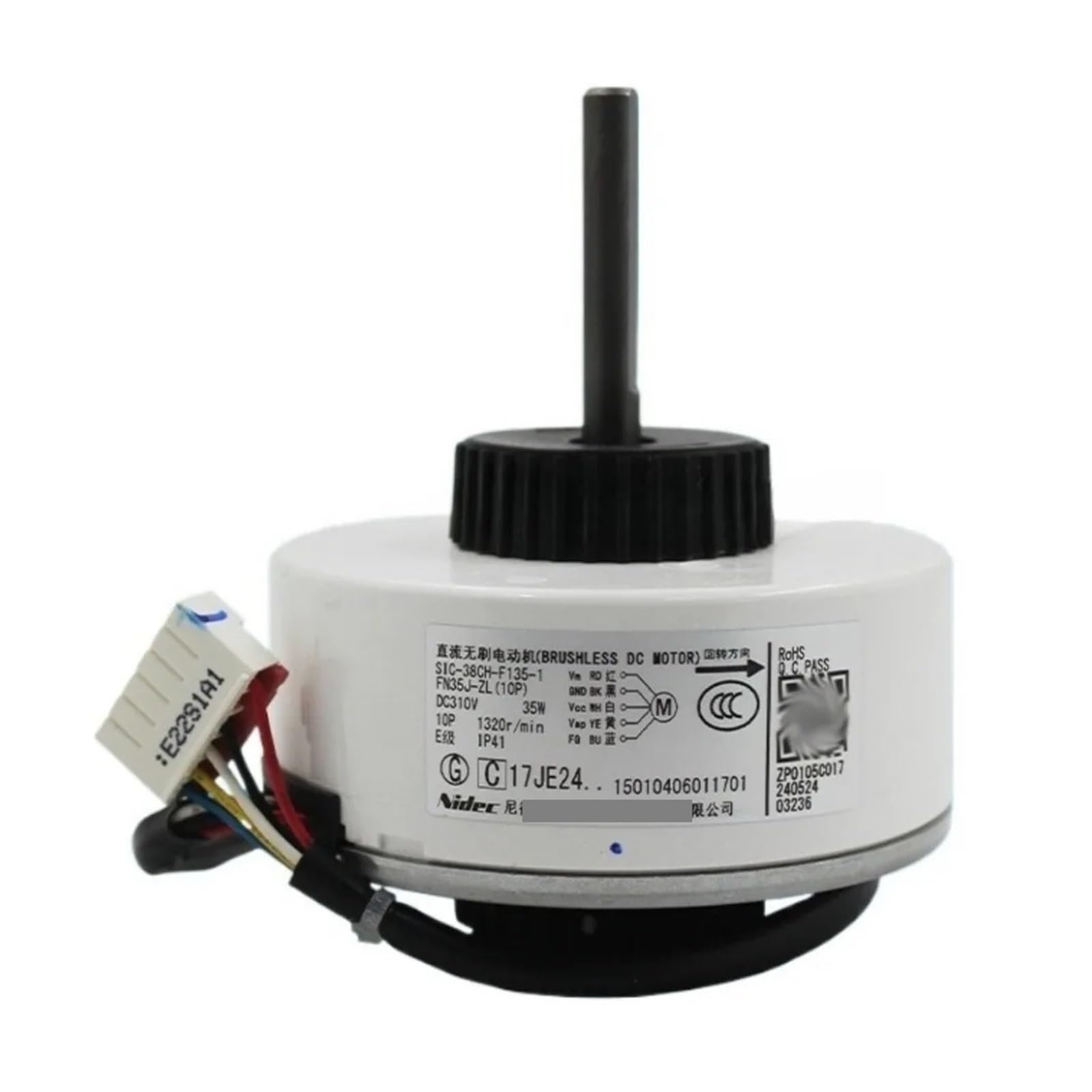 LIANPENGOU Air Conditioner DC Fan Motor SIC-38CH-F135-1 FN35J-ZL Conditioning Parts