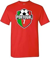 Vista 15 de Xtreme Apparrel World Shield Team Men's T-Shirt for Soccer Fans
