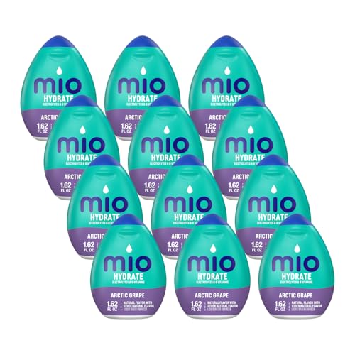 Image of MiO Sport Electrolytes Arctic Grape Naturally Flavored Liquid Water Enhancer 12 Count 1.62 fl oz