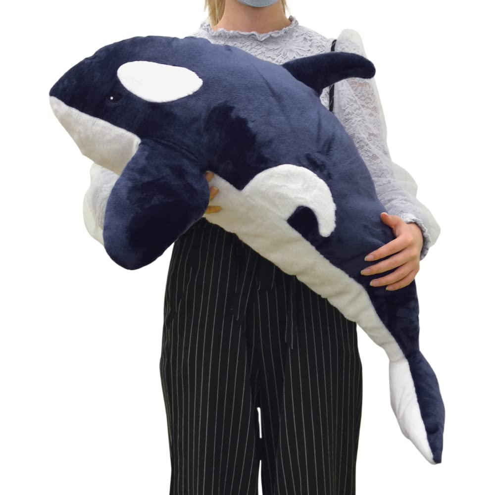 Amazon.co.jp: BIG HUG ZOO ぬいぐるみ(シャチ) 全長約83cm : おもちゃ