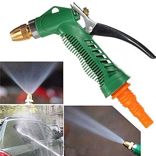 RONFILD High Pressure Water Spray Gun for Car/Bike/Plants |Multi Functional Water Spray Nozzle for Gardening |Spray Gun with Handle| Water Spray Gun for Car Wash - Gardening Washing (B09TFKN3DC) Amazon Price History, Amazon Price Tracker