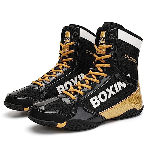Professional Boxing Shoes Men's and Women's Breathable Wrestling Shoes Training Shoe for Adult Non Slip Fitness Sneakers3