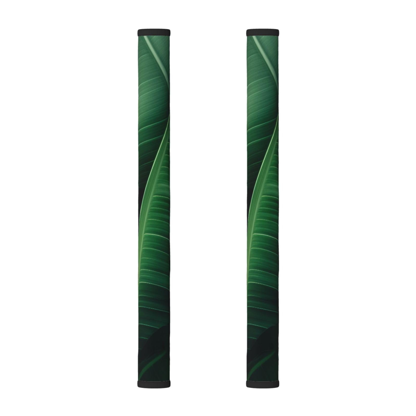 VGFJHNDF Refrigerator Door Handle Covers 2-Pack, Tropical Banana Leaf Printed Protect and Decorate for Fridge Ovens Dishwashers