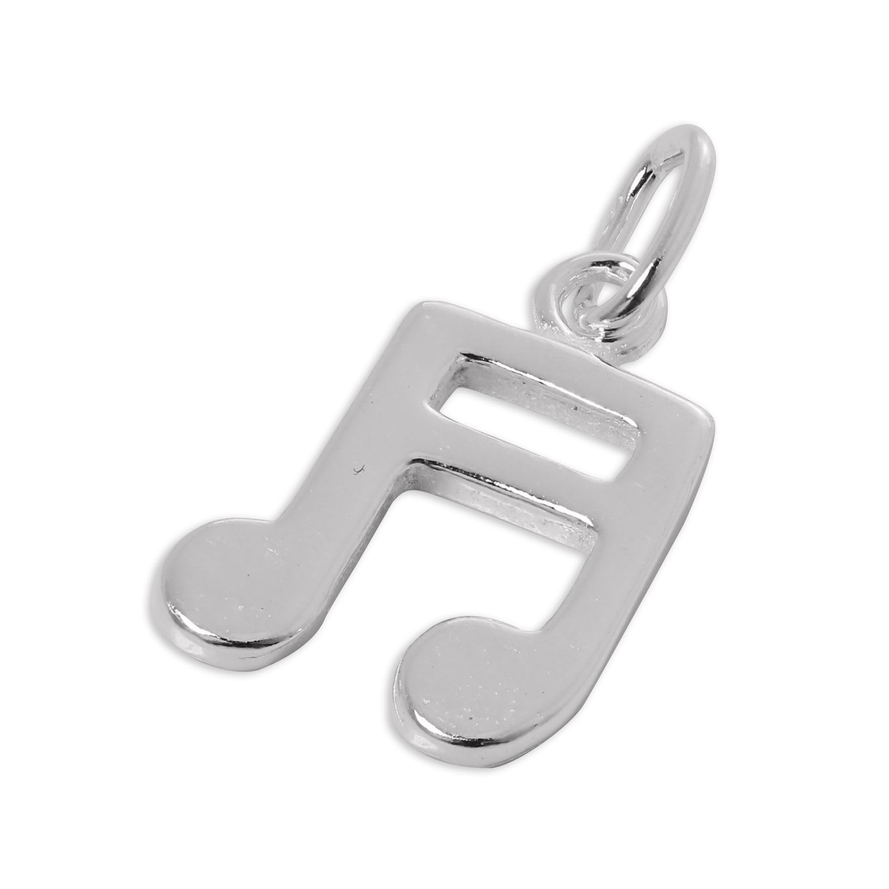 Ciondolo a forma di violino in argento Sterling 925, con scritta in inglese I Love Music, per bracciali Pandora