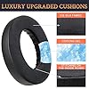 SOULWIT Gel Remplacement Rechange Mousse Coussin Coussinets Kit pour Bose 700 (NC 700 NC700) Noise Cancelling Casque Headphones HP,Cousinette avec du Cuir Plus Doux, Une Mousse de Bruit pour Le Bruit