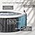 INTEX 28441EP PureSpa Greywood Deluxe Spa Set: Includes Energy Efficient Spa Cover – Spa Control App – Wireless Control Panel – 6 Person Capacity – 85" x 28"