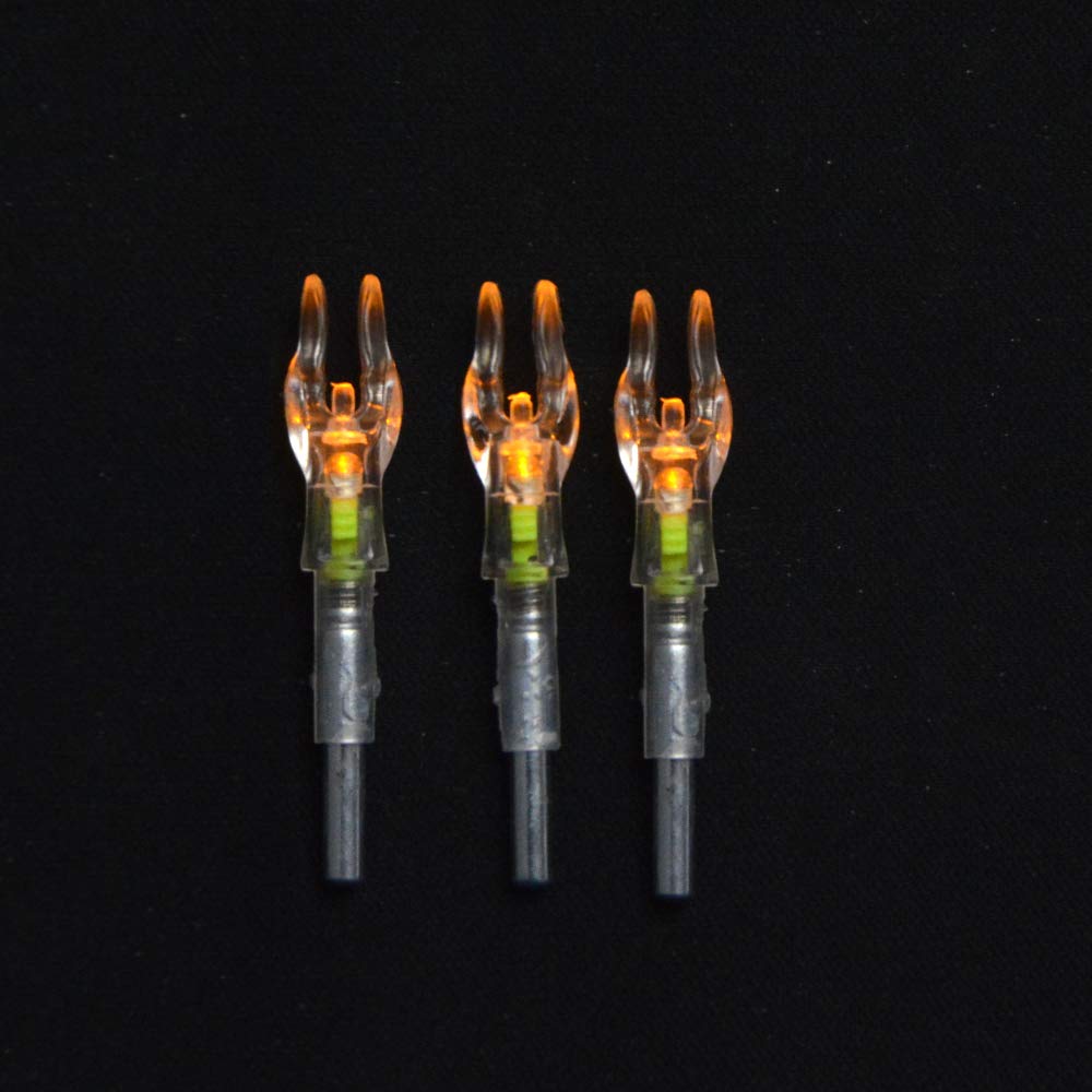 3/6pcs Tiro con L'Arco LED Nocks Frecce Cocche Automaticamente Luminose Frecce Nock per frecce ID 4.2mm Caccia Tiro