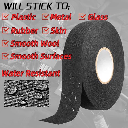 Miaozhun 2 Pack Tactical Tapes, 1 in x 27.34 yds Goon Grip Tapes, Multipurpose Wrap Tape for Guns, Handgun, Rifle, Hockey, Lacrosse, Baseball, Softball Bats, Sport Handle, Gardening Tools - Thumbnail 6