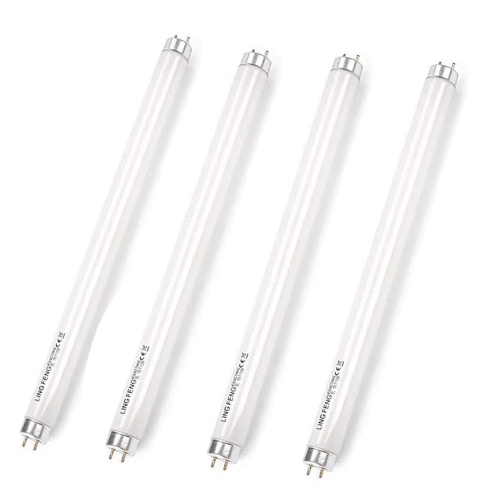 Genérico Tubos Fluorescentes 60 Cm para Cocina, Tubos 18W 600Mm, T8 Blanco Frío 6500K, Casquillo G13 Bajo Consumo, Iluminación Relevante Económica para Armarios y Garaje, 600 mm 18 W, 4 unidades