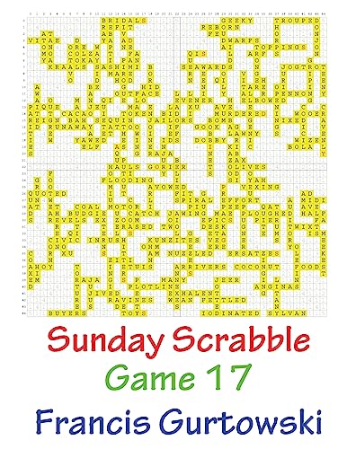 Sunday Scrabble Game 17