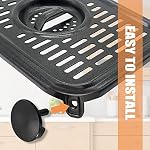 Air Pièces de rechange pour Ninja Foodi Airy Fryer, 8 PCS Classe alimentaire Air Fryer caoutchouc pare-chocs Tables de pieds Conseils Accessoires pour Ninja Foodi DZ201 DZ071 DZ090 DZ100 DZ401 DZ550 DualZone Air Apéritif