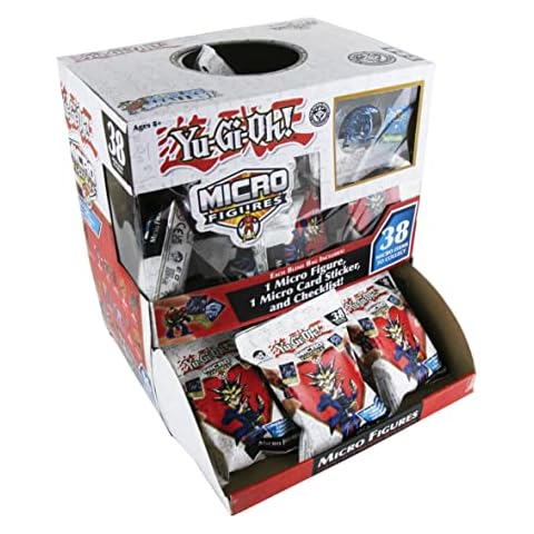 Super Impulse 5510 Yu-Gi-Oh Highly Detailed 1.25 Inch Figures. Blind Bag with Exclusive Micro Anime Sticker Card. 16 to Collect. Styles May Vary on Supplied Cover