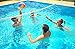 VirtualSurround 9186 Cross Inground Swimming Pool Fun Volleyball Net Game Water Set