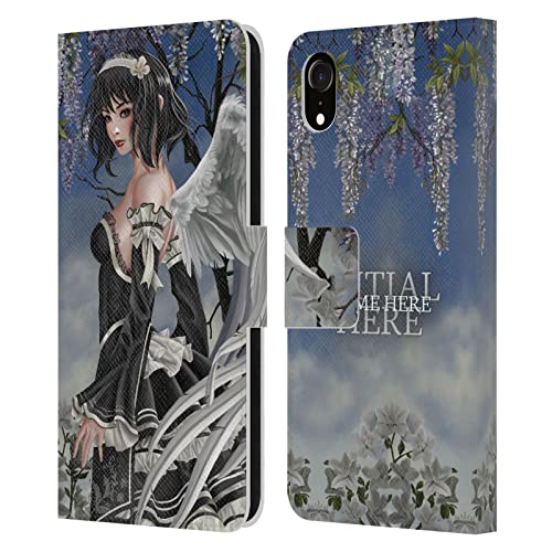 Protection intégrale iPhone XR portefeuille personnalisable motif fée