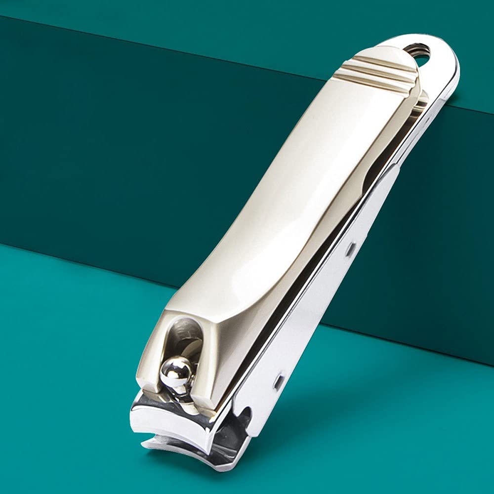 XIANGFAZJD Nagelschere 1 stück Trimmer Nagelclipper, Nagelschere Edelstahl, Professionelle Cutters Nutikula Werkzeug für Manikürezange Nipper Werkzeuge (Color : Silver, Size : Small)