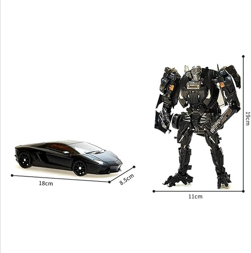 Miniatura 7 de KO versión 7.5 pulgadas transformando juguete bloqueo deformado coche juguete robot modelo figura de acción robot