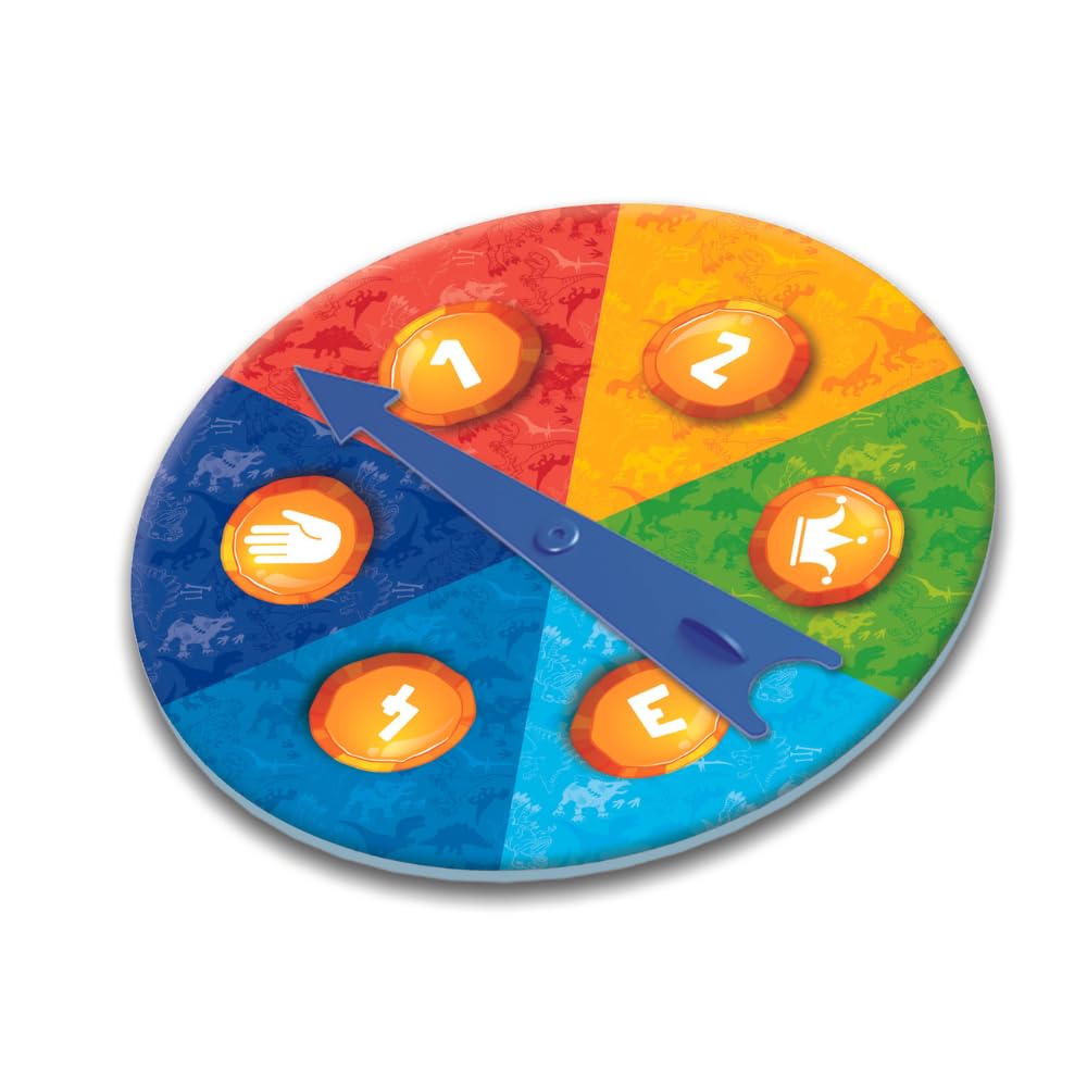 Jeu de société éducatif - CLEMENTONI - Jugando Aprendo Dinosaures & Préhistoire - 6-10 ans - Plateau double face - 3 modes de jeu
