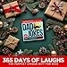 Dad Joke Desk Calendar 2026 - Unique Fun Gift For Dad 365 Daily Dad Jokes, White Elephant Gifts, Gifts for Men, Stocking Stuffers, Desk or Wall Calendar