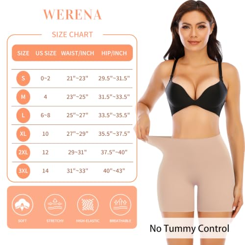 Image of Womens Seamless Shaping Boyshorts Panties Tummy Control Underwear Slimming Shapewear Slip Shorts
